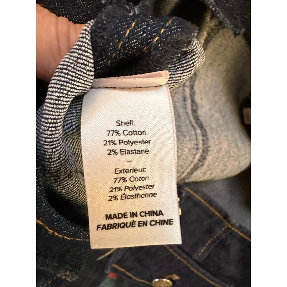 Cinq a Sept Azure Wide Leg Stitched Jeans Size 6 - Picture 10 of 10